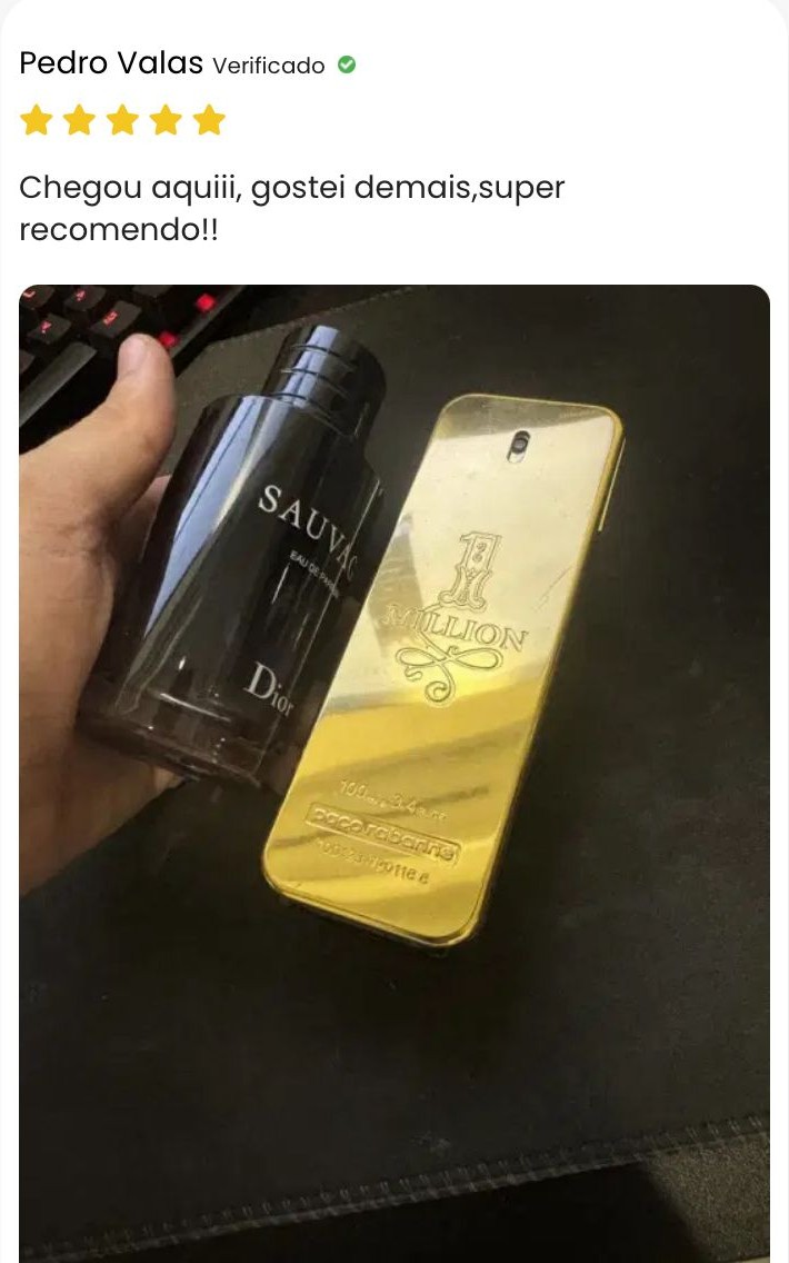 Avaliação cliente 1