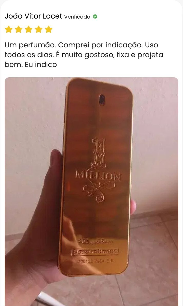 Avaliação cliente 6